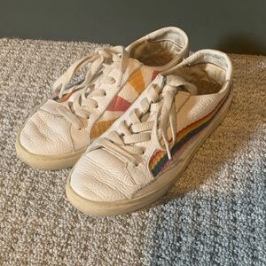 Soludos Multicolor Stripe Sneakers